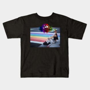 Alondra Excene Rainbow Pride Minnie Kids T-Shirt